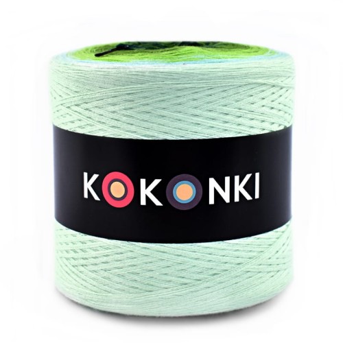 KOKONEK A458 Jasna pistacja/mięta/zielone jabłuszko/paproć/butelkowa zieleń