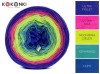 KOKONEK B016 Ultrafiolet/ultra róż/neonowa zieleń/szmaragd/lapis
