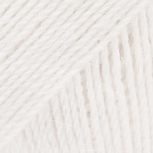Włóczka Drops Alpaca / 101 biały / uni colour