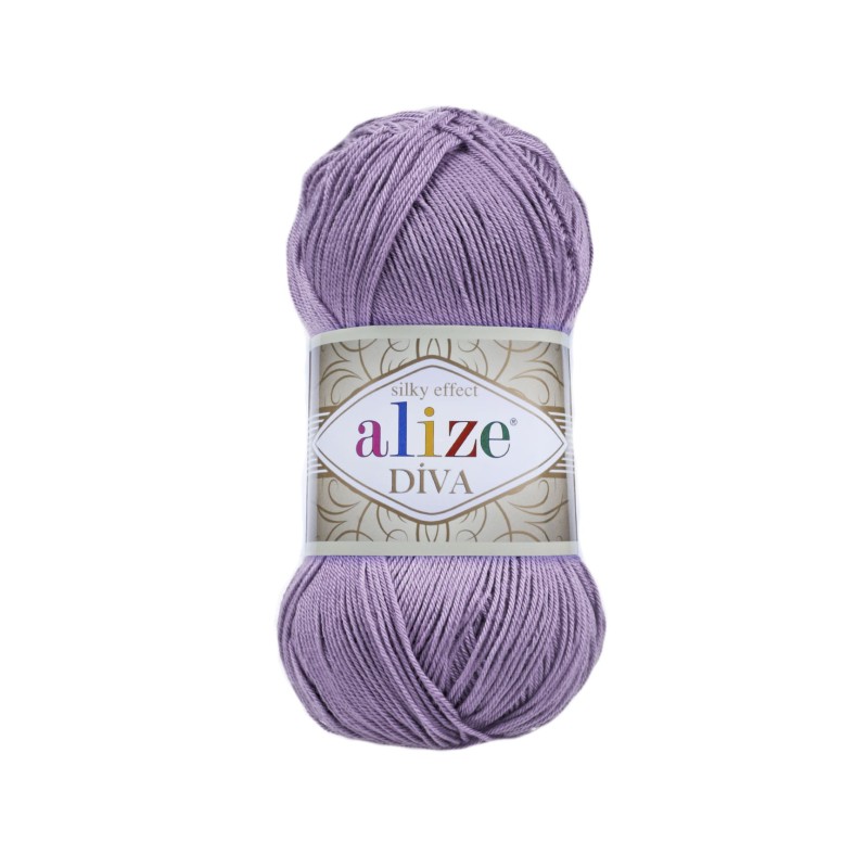Włóczka Alize Diva - 622 fiołek