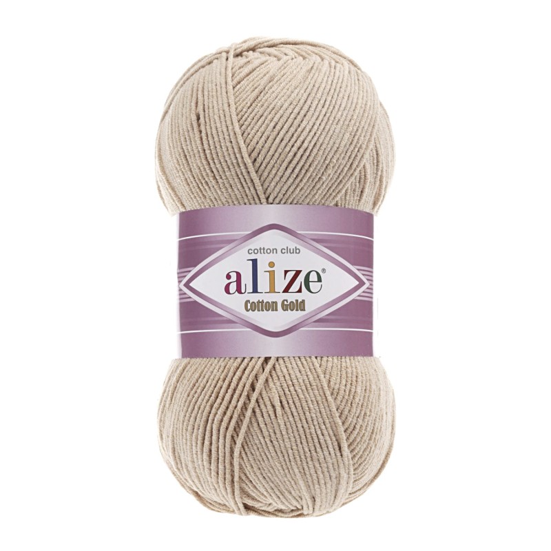 Włóczka Alize Cotton Gold - 262 ciepły beż