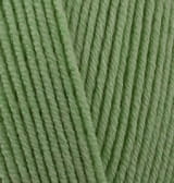 Włóczka Alize Cotton Gold - 485 wojskowa zieleń
