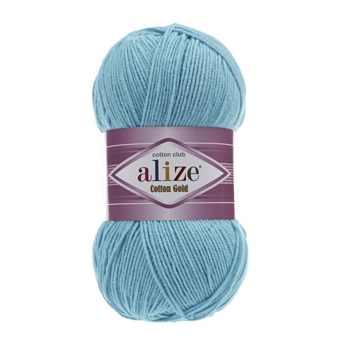 Włóczka Alize Cotton Gold 287 / turkus / 100g