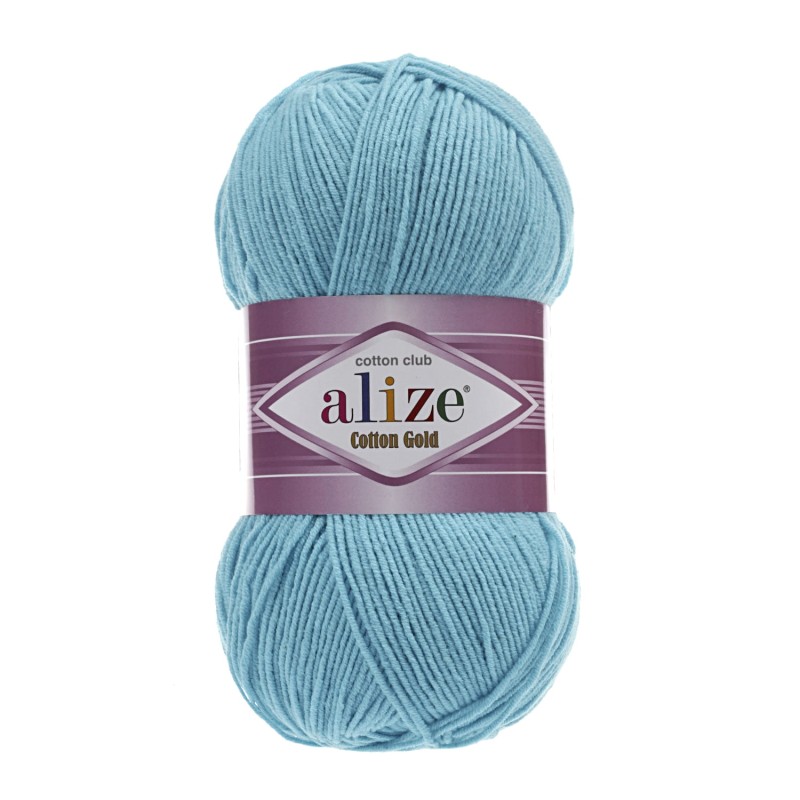Włóczka Alize Cotton Gold 287 / turkus / 100g