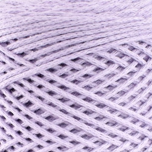 Sznurek Macrame Cotton by KOKONKI 2mm / rolka 200m / lawenda