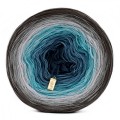KOKONEK A171 Brązowoszary/szary/jasny szary/turkus/jasny petrol/petrol