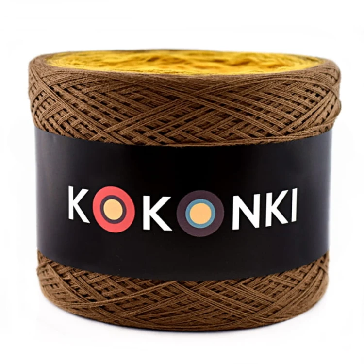 KOKONEK A071 Orzech/musztarda/kurkuma/żółty/wanilia