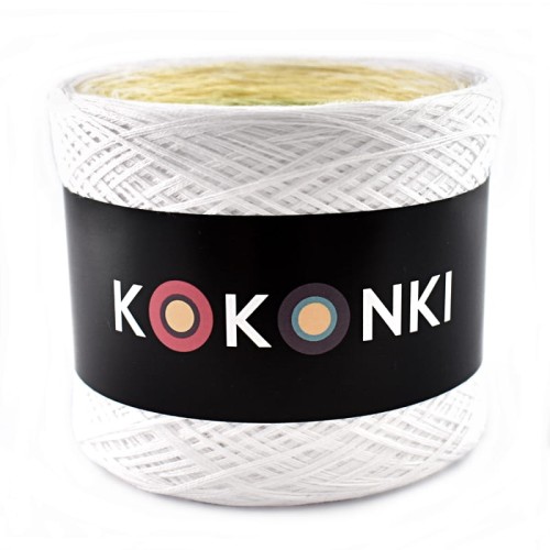 KOKONEK A018 Biel/wanilia/jasna zieleń