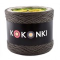 KOKONEK A011 Brązowoszary/szarobeżowy/paproć/limetka/kurkuma/żółty