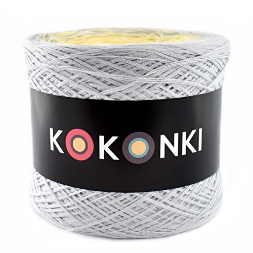 KOKONEK A478 Jasny szary/wanilia/biel