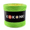KOKONEK A953 Zielone jabłuszko/jasna zieleń/żółty/biel