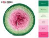 KOKONEK B018 Arbuz 2 Absynt/pistacja/jasna pistacja/jasny róż/róż/fuksja