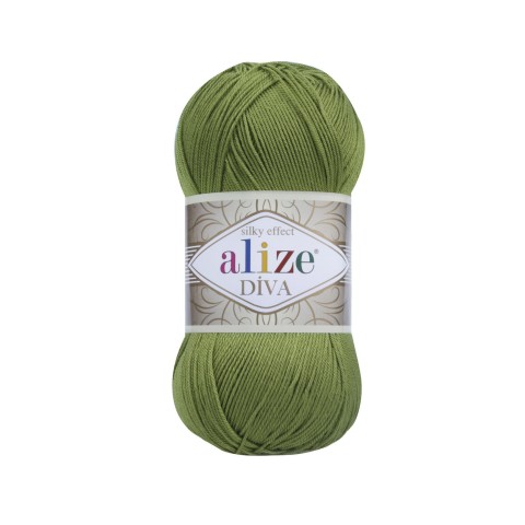 Włóczka Alize Diva 210 / groszek