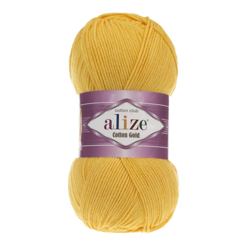 Włóczka Alize Cotton Gold - 216 słoneczny