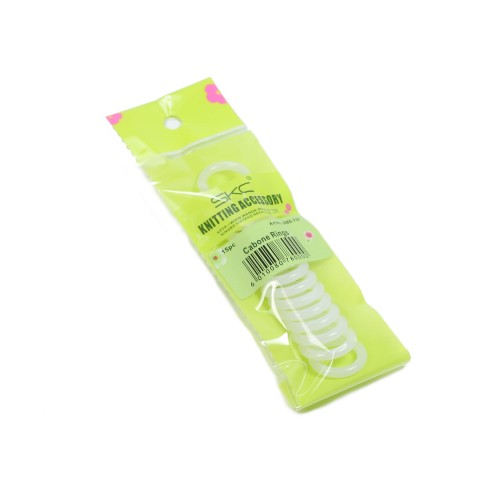 Kółka do obrabiania szydełkiem SKC / 19 mm / 20 sztuk