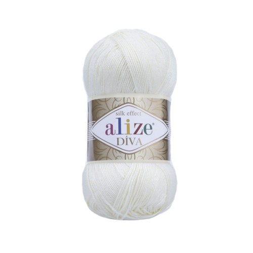 Włóczka Alize Diva - 1055 kość słoniowa