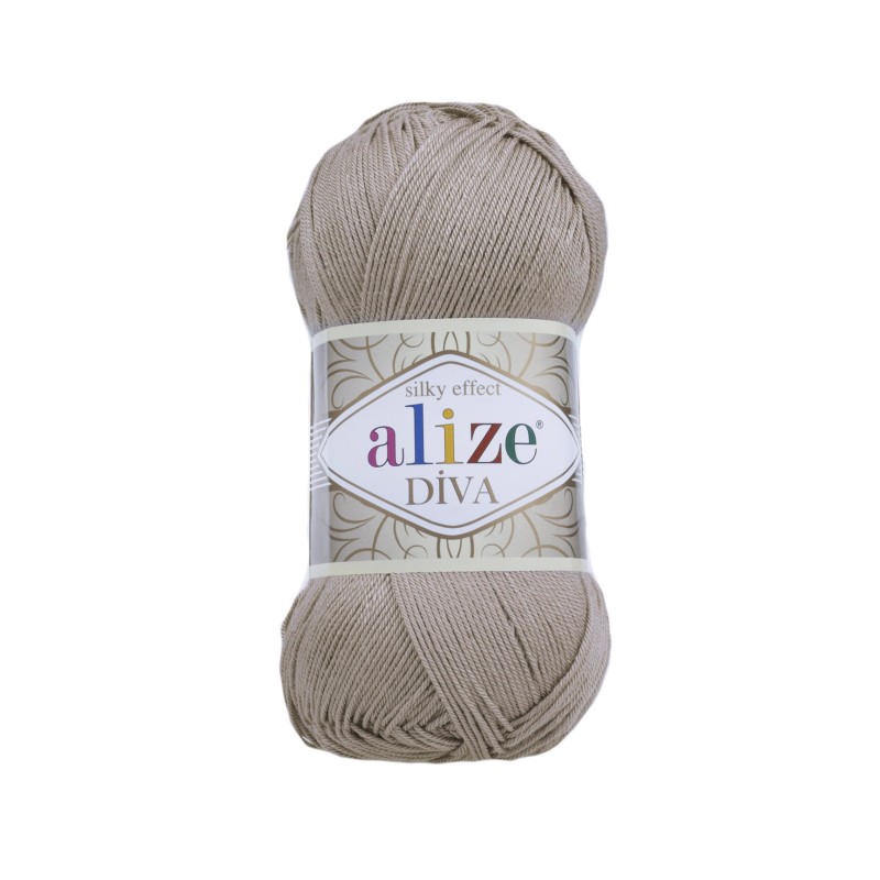 Włóczka Alize Diva - 167 zimny beż