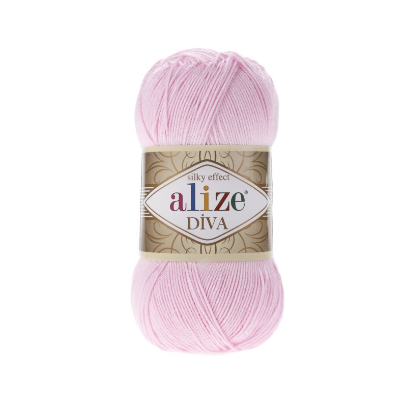 Włóczka Alize Diva - 185 dziecięcy róż