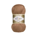 Włóczka Alize Diva 261 / jasny brąz