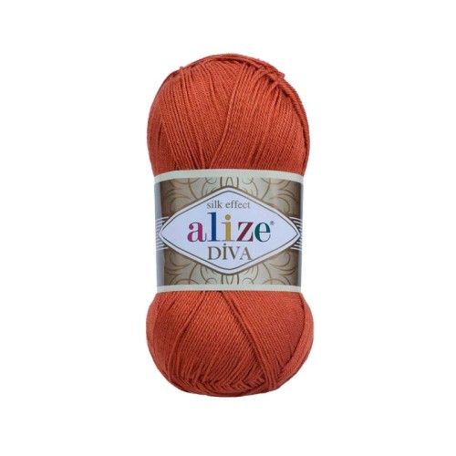 Włóczka Alize Diva - 36 miedź