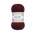 Włóczka Alize Diva - 57 wiśnia