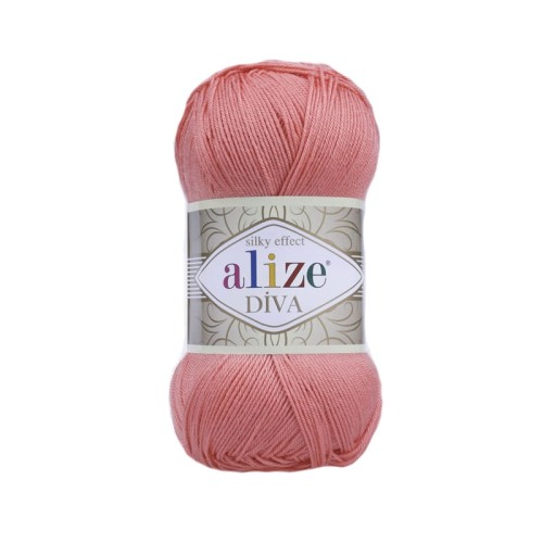 Włóczka Alize Diva - 619 koral