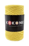 Sznurek Macrame Cotton by KOKONKI 2mm / rolka 200m / 217 cytryna