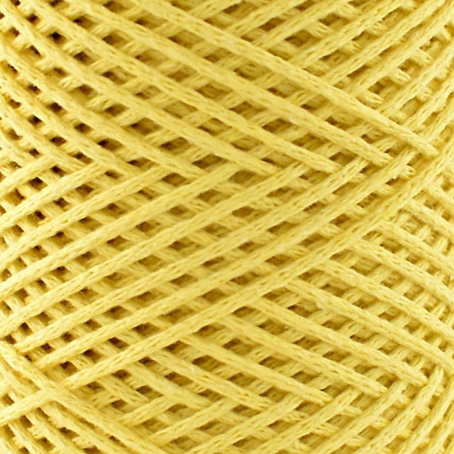 Sznurek Macrame Cotton / rolka 200 m / cytryna