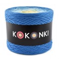 KOKONEK B032 Lazur/cyjan/jasny błękit/wanilia/żółty