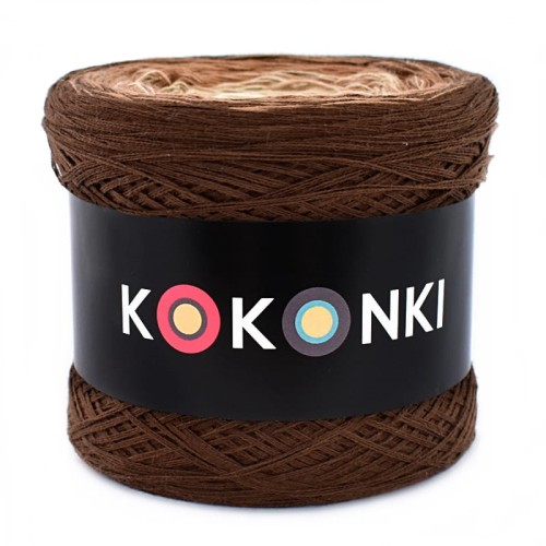 KOKONEK A067 Brąz/ciepły brąz/ciepły beż/krem