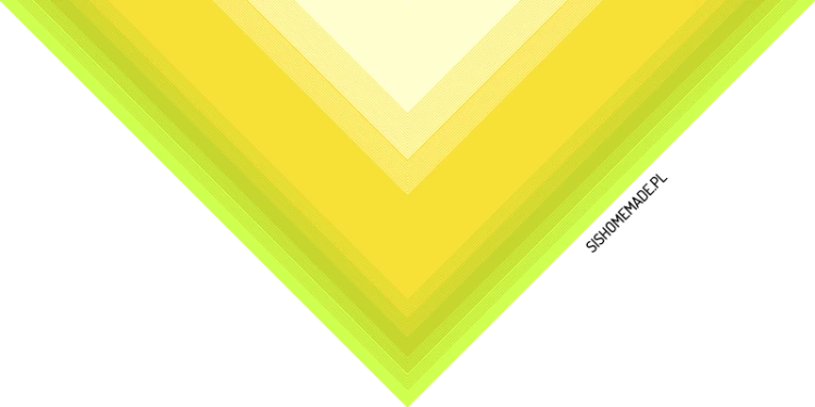 KOKONEK A976 Neonowa zieleń/kiwi/intensywny żółty/żółty/wanilia