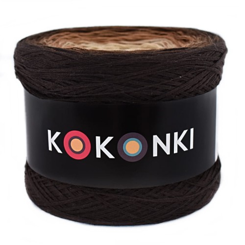 KOKONEK A264 Czekolada/brąz/ciepły brąz/ciepły beż/krem