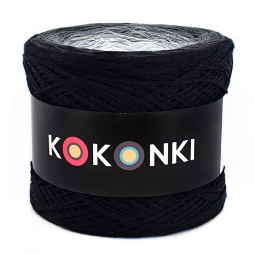 KOKONEK A287 Czerń/ciemny szary/średni szary/szary/jasny szary/biel