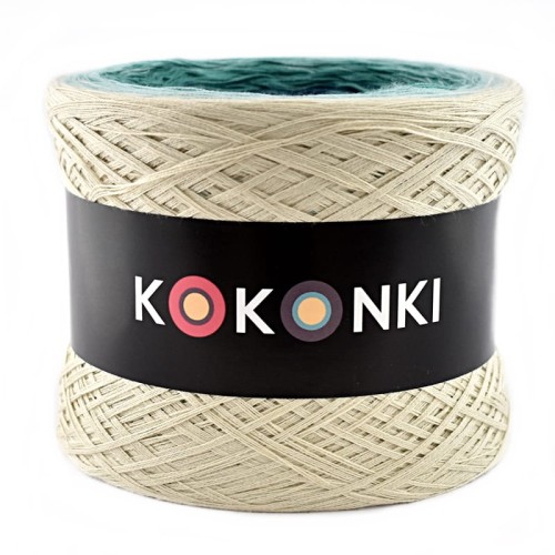 KOKONEK B031 Jasny beż/patyna/morski/petrol/gorący róż