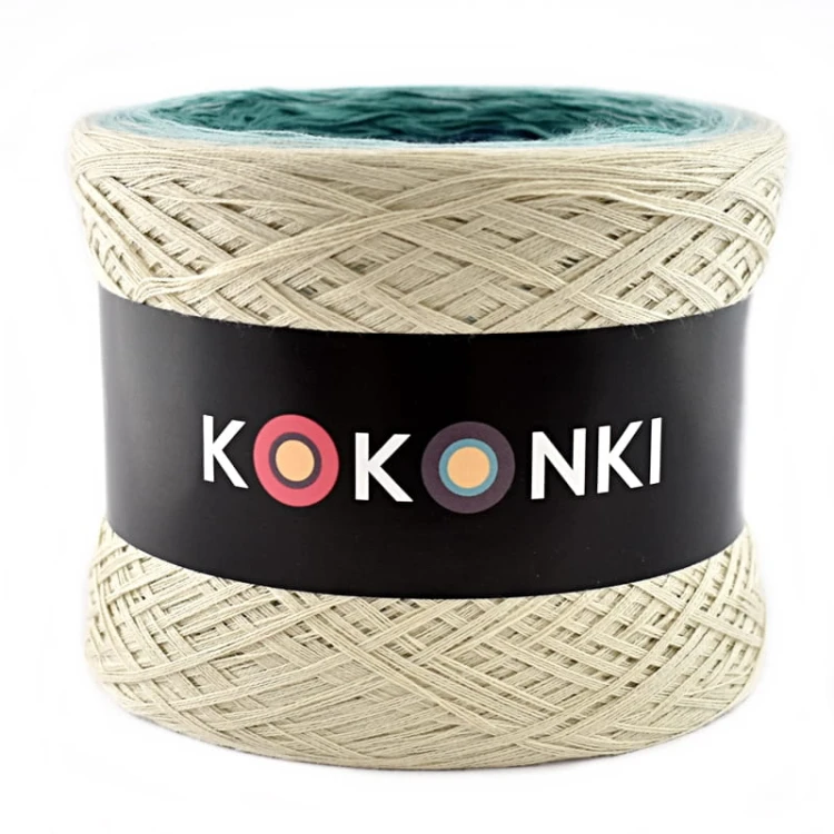 KOKONEK B031 Jasny beż/patyna/morski/petrol/gorący róż