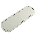 Baza dno torebki z ekoskóry / 10x30 cm / mysi / E278