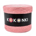 KOKONEK B041 Subtelny - Morela/jasny róż/pastelowy róż/jasny szary/szary