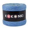 KOKONEK B042 Masz wiadomość - Jeans melanż/denim/błękit/szary/średni szary melanż