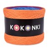 KOKONEK B043 Make up - Mango/piwonia/niebieski/cyjan/wanilia