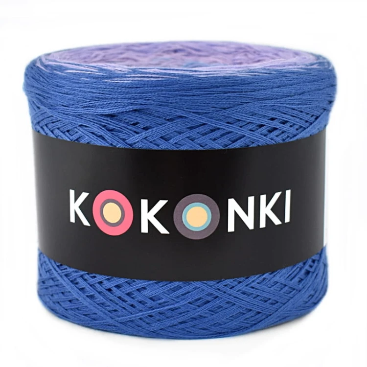 KOKONEK B044 Lawendowe zbiory - Atrament/fiołek/lawenda/jasny niebieski/niebieski