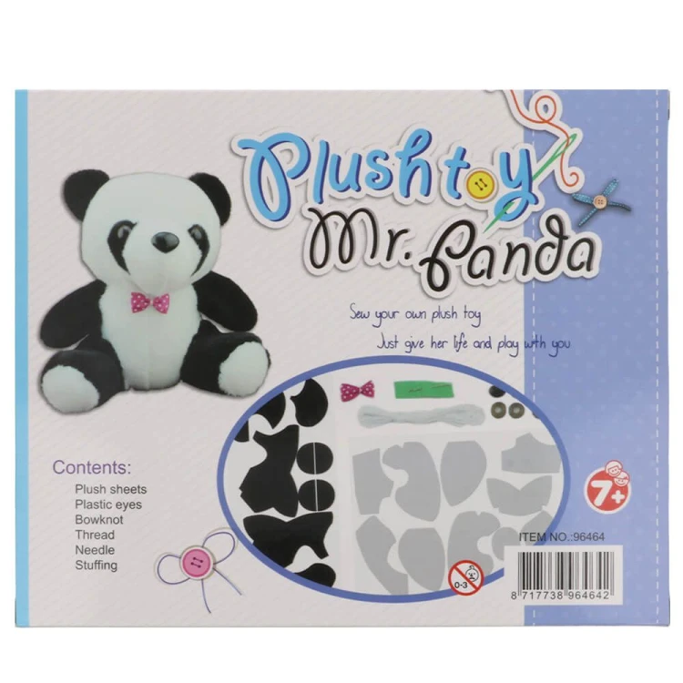 Zestaw do szycia dla dzieci / panda
