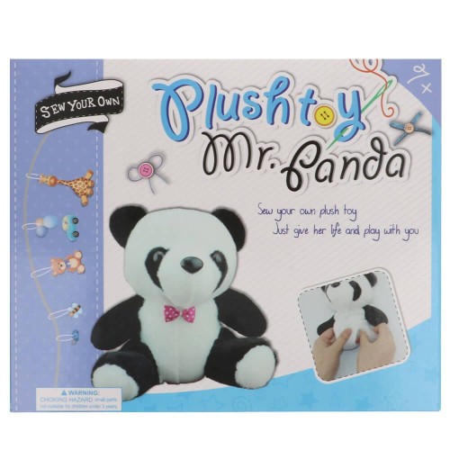 Zestaw do szycia dla dzieci / panda