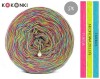 KOKONEK SIX S028 - Turkus/neonowa zieleń/fuksja