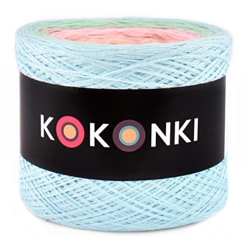 KOKONEK A708 PasteLOVE - Jasny błękit/mięta/jasny róż/łososiowy róż/wanilia