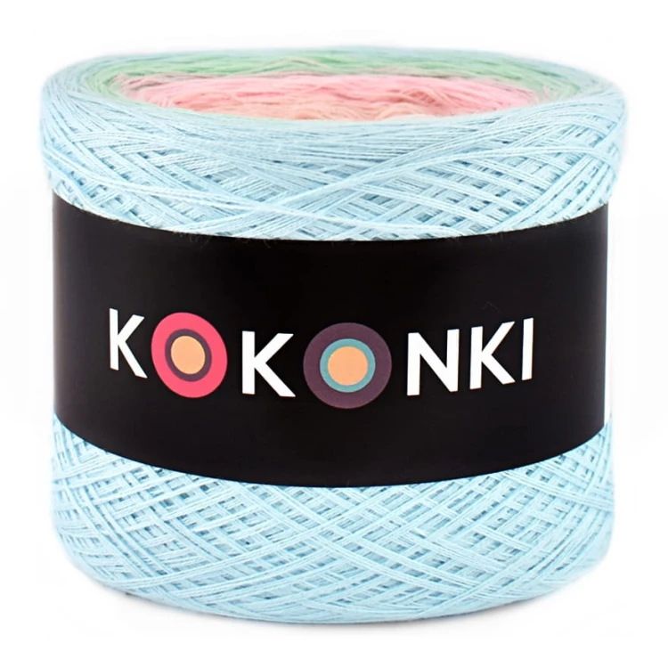 KOKONEK A708 PasteLOVE - Jasny błękit/mięta/jasny róż/łososiowy róż/wanilia