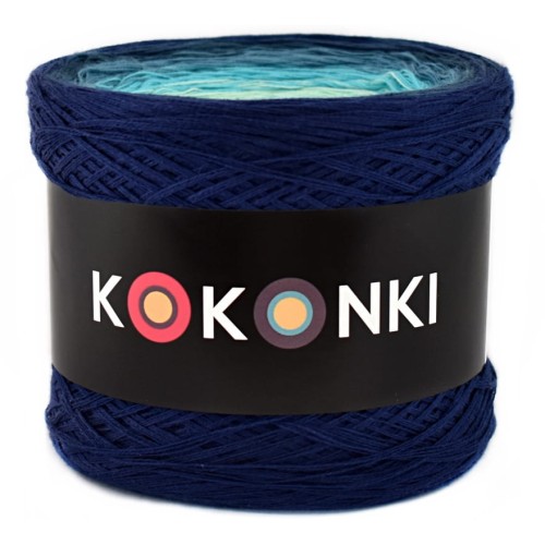 KOKONEK B020 Granat/petrol/jasny petrol/turkus/mięta/jasny błękit/jasny szary