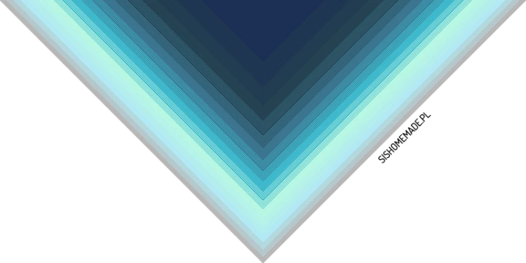KOKONEK B020 Granat/petrol/jasny petrol/turkus/mięta/jasny błękit/jasny szary