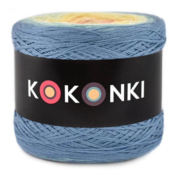KOKONEK A180 Denim/patyna/jasna pistacja/wanilia/łososiowy róż/brudny róż/blady fiolet
