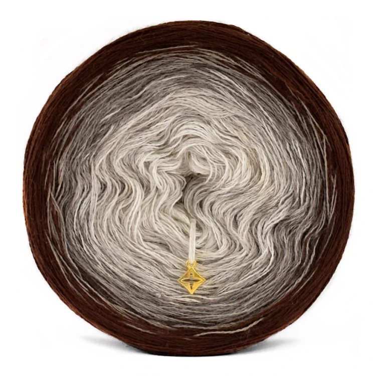 KOKONEK Merino 360 for Brown and Beige Melange Lovers - Brąz/orzech melanż/safari/jasny beż