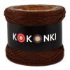 KOKONEK Merino 495 - Brąz/orzech melanż/ciepły brąz/miodowy
